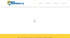 Desktop Screenshot of gjovikgraveservice.no